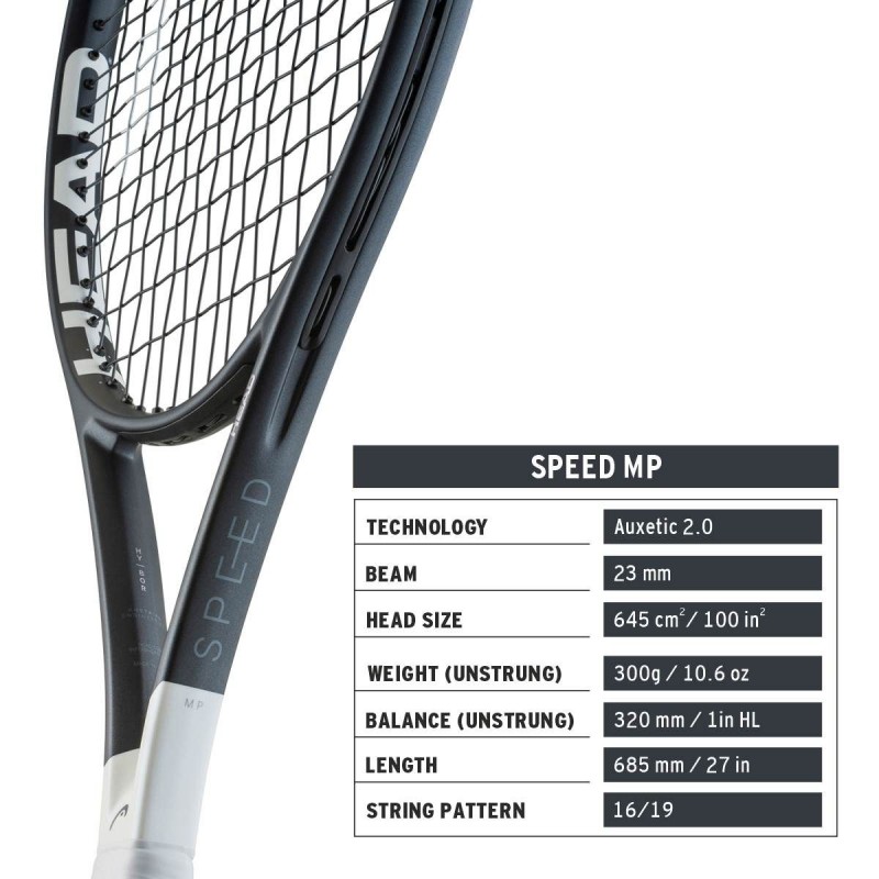 HEAD Speed MP 2026 Tennis Racquet (Unstrung)