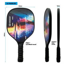 Schildkröt Pickleball Set (Black)