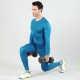 DSC MP 317 Long Sleeve Compression (Dark Azure)