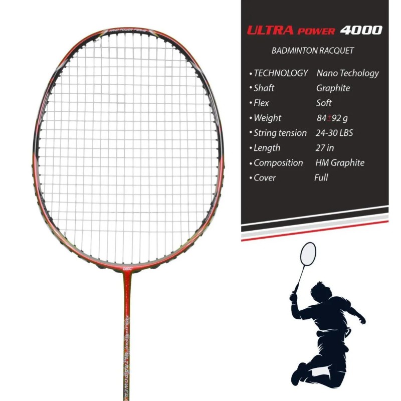 DSC Ultra Power 4000 Badminton Racquet