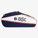 DSC 6R Badminton Kit Bag (Navy/White)
