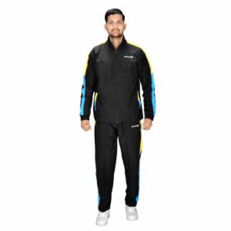 DEUCE Tracksuit Black-Yellow