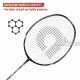 APACS Finapi 232 Badminton Racquet (Unstrung, Black)