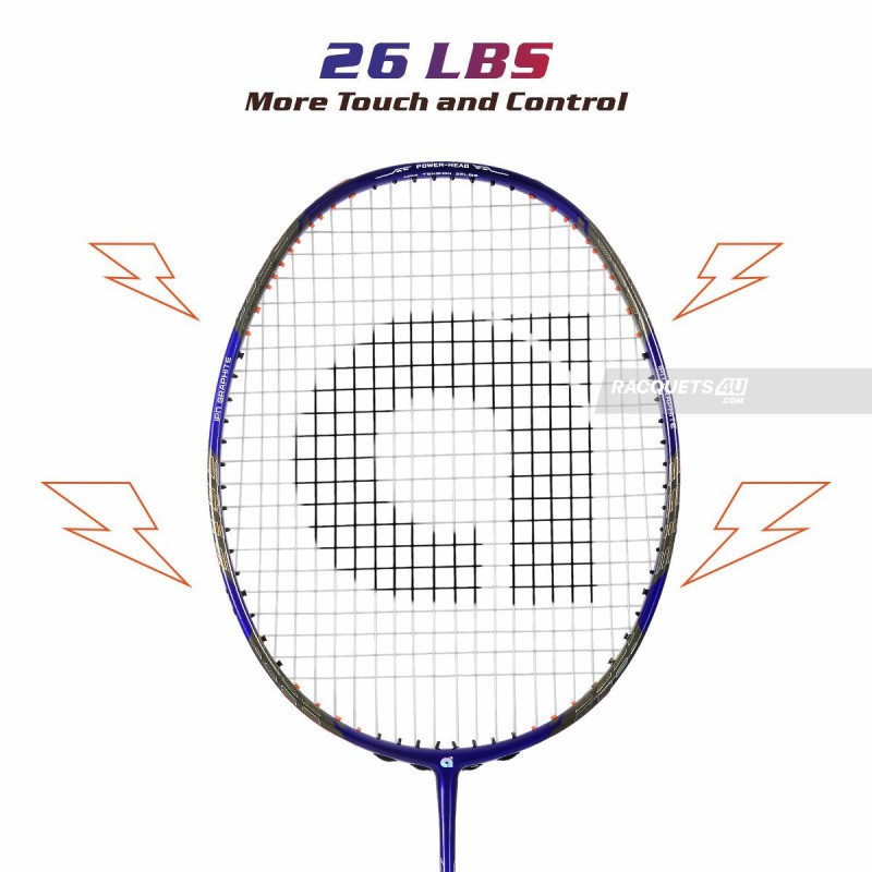 APACS Z Ziggler Badminton Racquet (Unstrung, Blue/Matt)