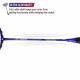 APACS Z Ziggler Badminton Racquet (Unstrung, Blue/Matt)