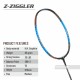 APACS Z Ziggler Badminton Racquet (Unstrung, Navy)