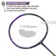 APACS Asgardia Lite Badminton Racquet (Unstrung, Purple)