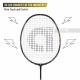 APACS Finapi 232 Xtra Power Badminton Racquet (Unstrung, Black)