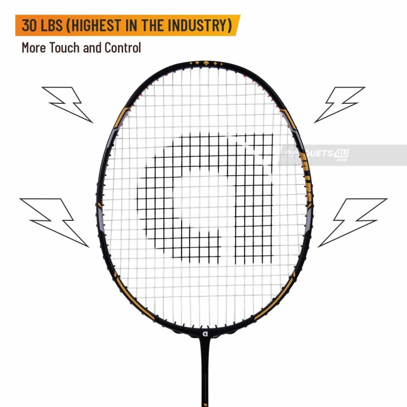 APACS Finapi 232 Xtra Power Badminton Racquet (Unstrung, Navy)