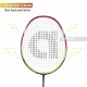 APACS Nano Fusion Speed 9000 Ultra Badminton Racquet (Unstrung, Yellow/Red)