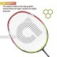 APACS Nano Fusion Speed 9000 Ultra Badminton Racquet (Unstrung, Yellow/Red)