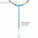 APACS Z Power 800 RP+ Badminton Racquet (Unstrung, Blue/White)