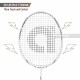 APACS Finapi 232 Badminton Racquet (Unstrung, White)