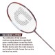 Apacs Z-Ziggler Reborn Badminton Racquet (Unstrung, Maroon Matte)