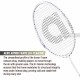 APACS Accurate 77 Badminton Racquet (Unstrung, Pearl White Matte)