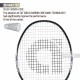 APACS Accurate 77 Badminton Racquet (Unstrung, Black Glossy)