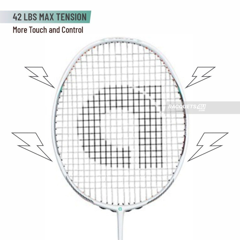 Apacs Z-Ziggler Reborn Badminton Racquet (Unstrung, White Matte)