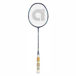 APACS Hard Hitter Pro Badminton Racquet (Unstrung, Navy Glossy)