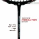 APACS Energy Groove Power Badminton Racquet (Unstrung, Black)