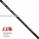 APACS Energy Groove Power Badminton Racquet (Unstrung, Black)