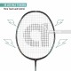 APACS Super Speed Badminton Racquet (Unstrung, Black)