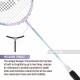 Apacs Feather Weight 55 Badminton Racquet (Unstrung, White/Purple)