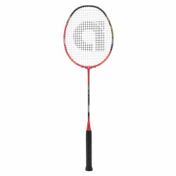 APACS Finapi 232 Xtra Power Badminton Racquet (Unstrung, Black/Red)
