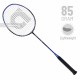 APACS Vanguard 11 Next Gen Badminton Racquet (Unstrung, Black/Royal Silver)