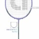 APACS Counter Attack Badminton Racquet (Unstrung, Mint/Purple)