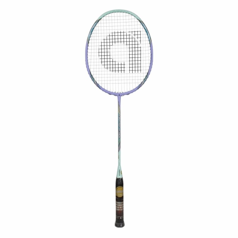 APACS Counter Attack Badminton Racquet (Unstrung, Mint/Purple)