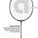 APACS iHawk X70 Badminton Racquet (Unstrung, Navy)