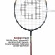 Apacs Z-Ziggler Next Gen Badminton Racquet (Unstrung, Black/Maroon)