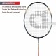 Apacs Z-Ziggler Next Gen Badminton Racquet (Unstrung, Black/Red)
