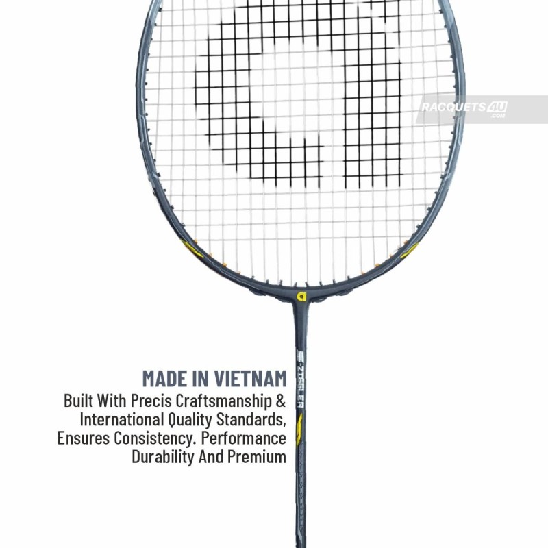 Apacs Z-Ziggler Next Gen Badminton Racquet (Unstrung, Black)