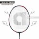 APACS iHawk X70 Badminton Racquet (Unstrung, Black)