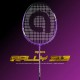 APACS Rally 313 Badminton Racquet (Strung, Purple/Black)
