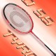 APACS Tyro 55 Badminton Racquet (Strung, Red/Black)