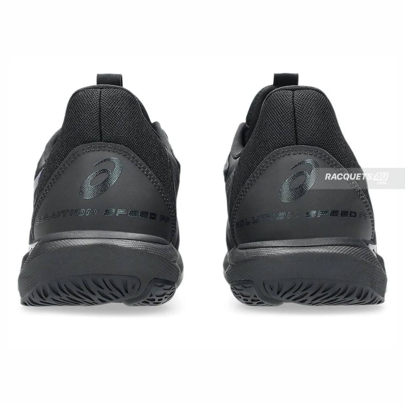 ASICS Solution Speed FF3 Night Tennis Shoes (Black/Prism Blue)