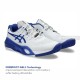 ASICS Gel-Resolution X Tennis Shoes (White/Dark Cobalt)