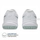 ASICS Upcourt 6 Indoor Shoes (White/Tranquil Teal)