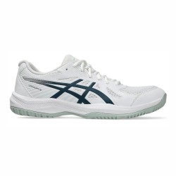 ASICS Upcourt 6 Indoor Shoes (White/Tranquil Teal)