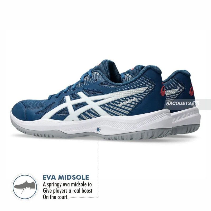 ASICS Upcourt 6 Indoor Shoes (Mako Blue/White)