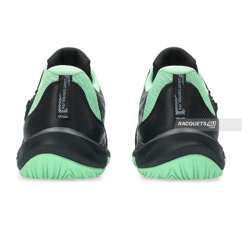 ASICS Court Control FF 4 Indoor Shoes (Black/Saba Blue)