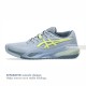 ASICS Gel-Resolution X Tennis Shoes (Grey Blue/Pistachio)