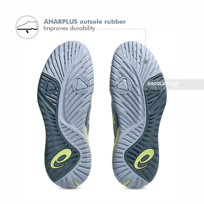 ASICS Gel-Resolution X Tennis Shoes (Grey Blue/Pistachio)
