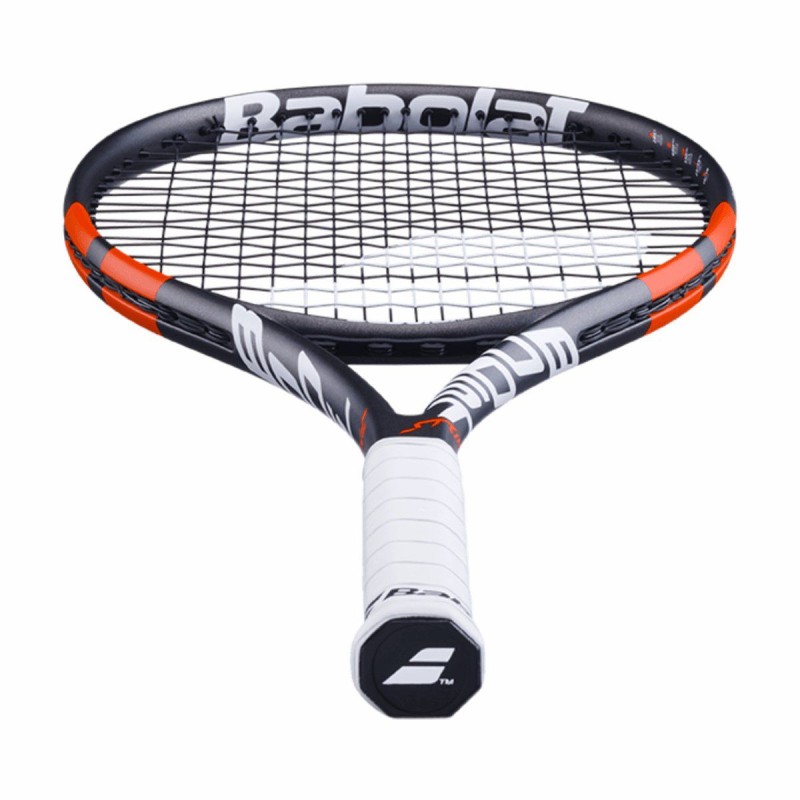 BABOLAT Boost Strike Tennis Racquet (Strung, Black/Red)