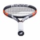 BABOLAT Boost Strike Tennis Racquet (Strung, Black/Red)