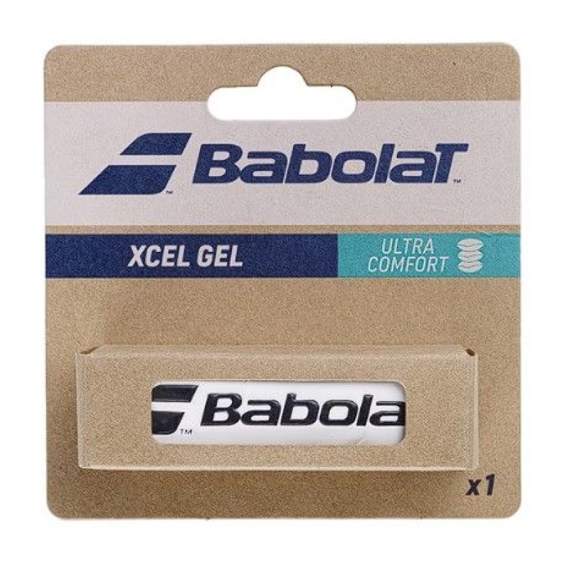 BABOLAT Xcel Gel Replacement Grip (White)