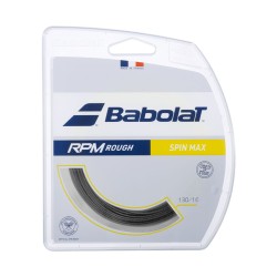 BABOLAT RPM Rough Tennis String Set (Dark Grey, 16 / 1.30mm)
