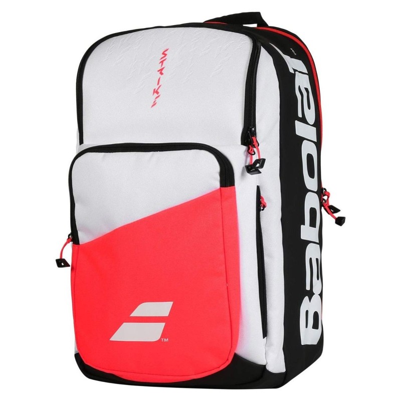 BABOLAT Pure Strike 4th Gen Backpack (White/Black/Red)